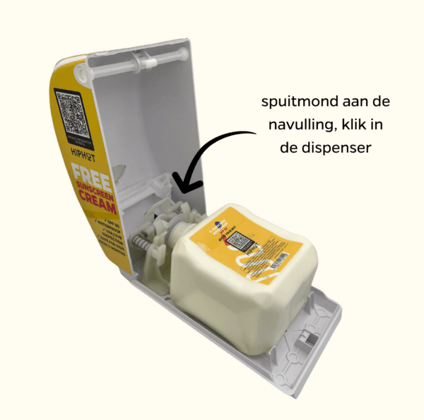Dispenser met eigen ontwerp Factor 50 - Afbeelding 8