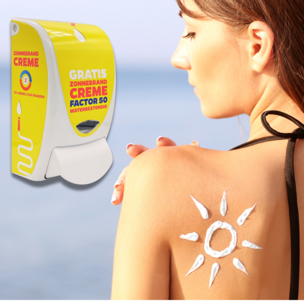 Dispenser met eigen ontwerp Factor 50 - Afbeelding 5