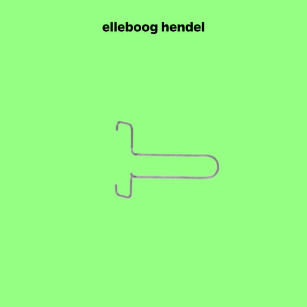 Elleboog hendel dispenser